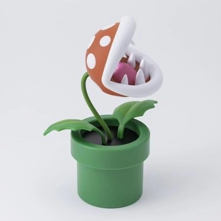 Super Mario Posable Mini Piranha Plant Lamp - 3 AAA 1.5V batteries