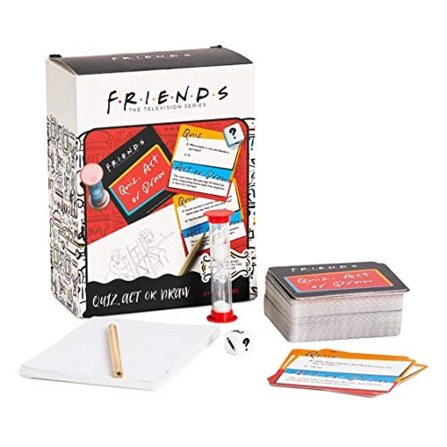 Paladone Friends TV Show Trivia Act or Draw Game