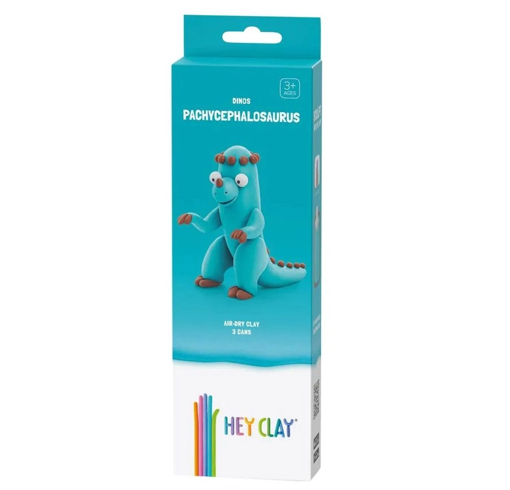 HEY CLAY Pachycephalosaurus Clay Kit - 3+ years
