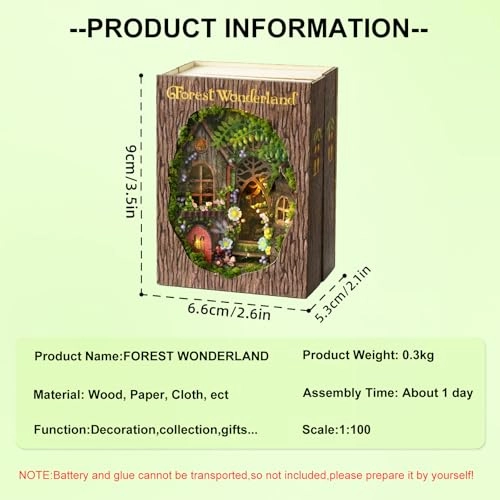 Miniature House Kit - Forest Wonderland