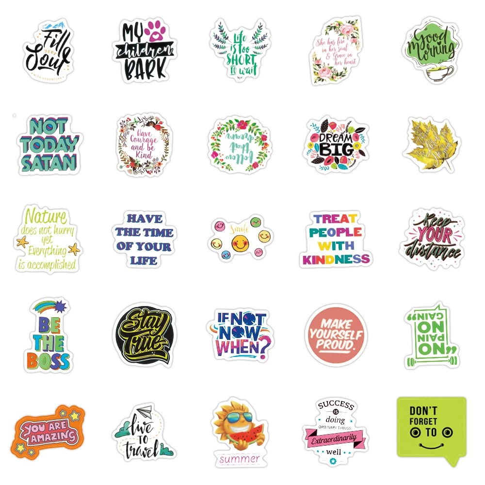 Quote Sticker Book 100 pcs