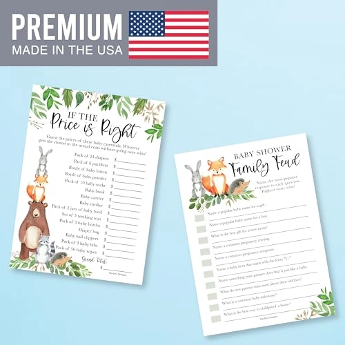 Baby Shower Games - Adult