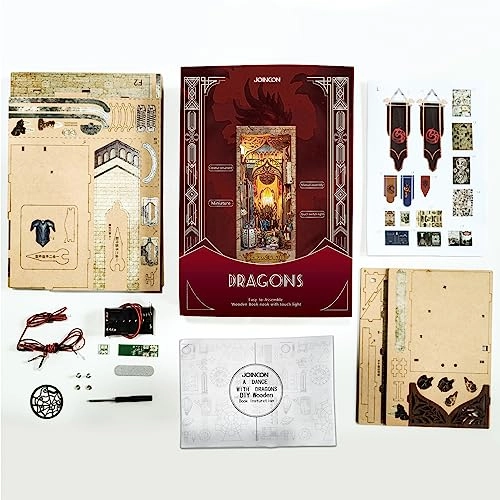 Book Nook Dragon Castle - 12 months - 3 years