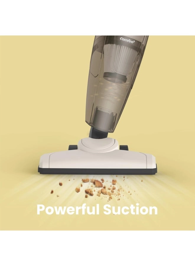 2-in-1 Handheld Stick Vacuum Cleaner - 600W 16000Pa 0.5L