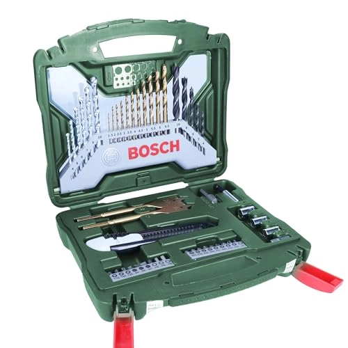 Bosch X-Line - TiN-Coated 50-piece Ø 4–10 mm