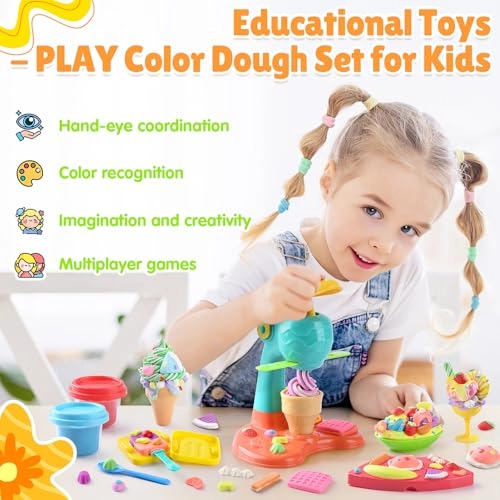Color Dough Set - 3+ years 8 cans