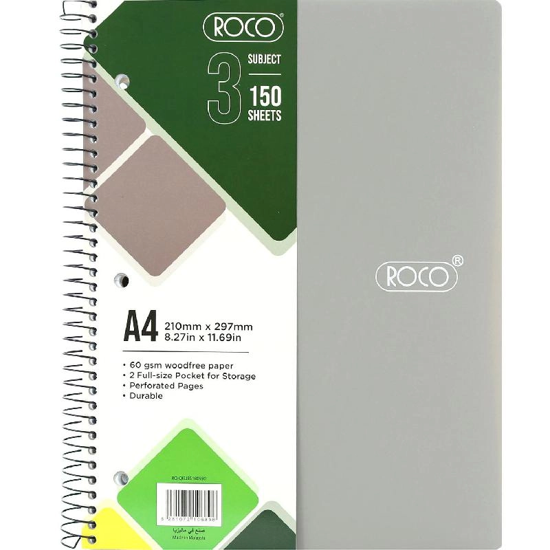 Neon A5 Spiral - Lined 100 Sheets