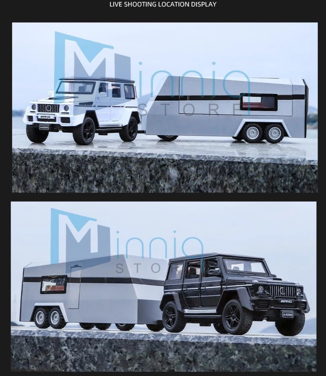 G63 + Trailer - 1:24