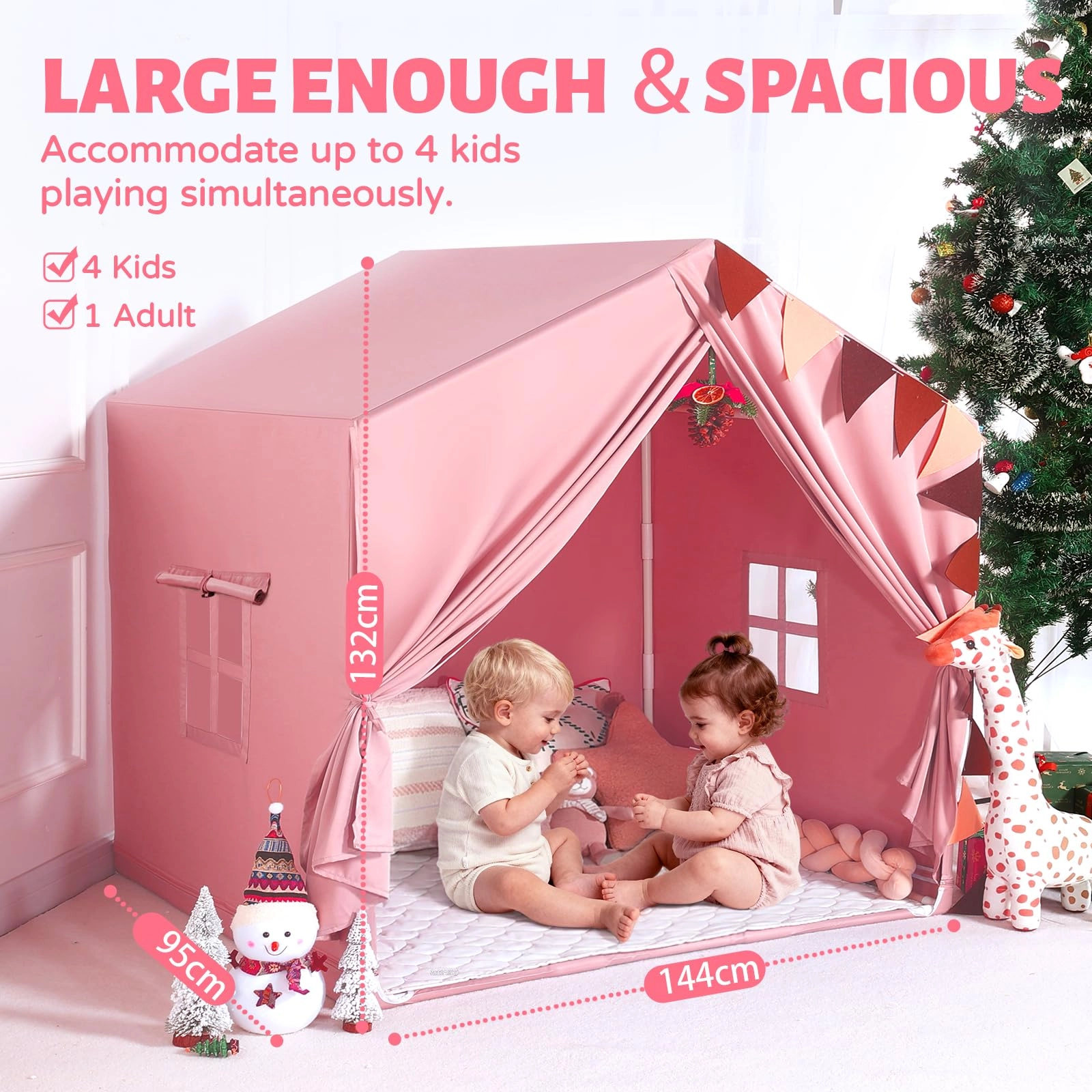 Princess Castle Play Tent - Large Celadon