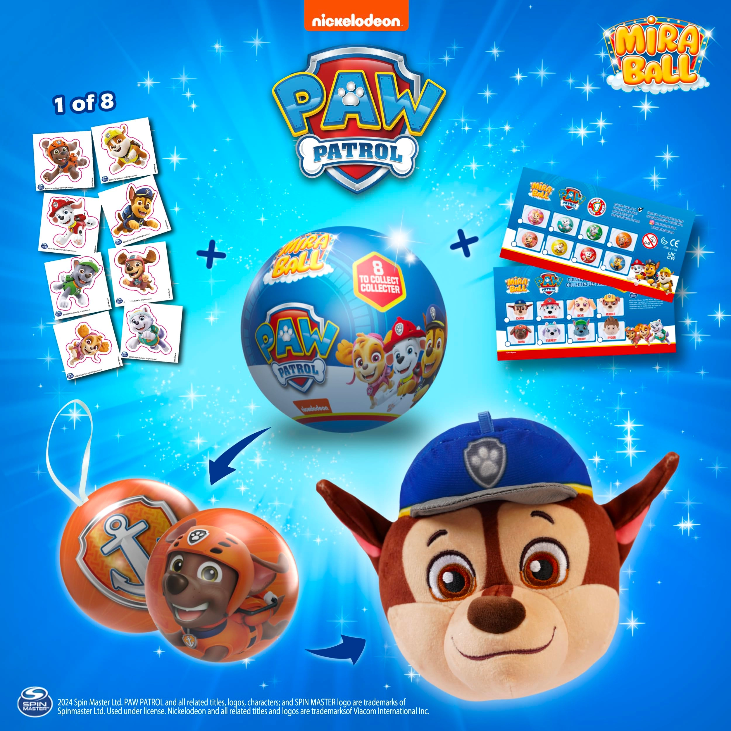 PAW Patrol - 4-Pack Memory Foam