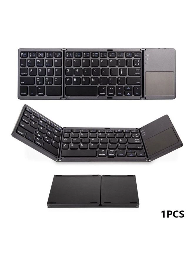 Round Keycap Touch Keyboard Case - Wireless