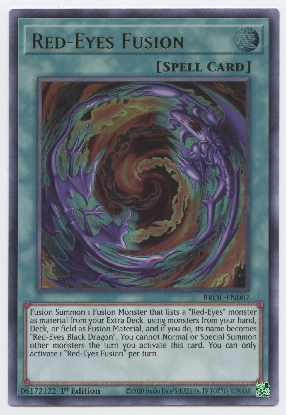 Hengulus Anime Red-Eyes Fusion BROL-EN067