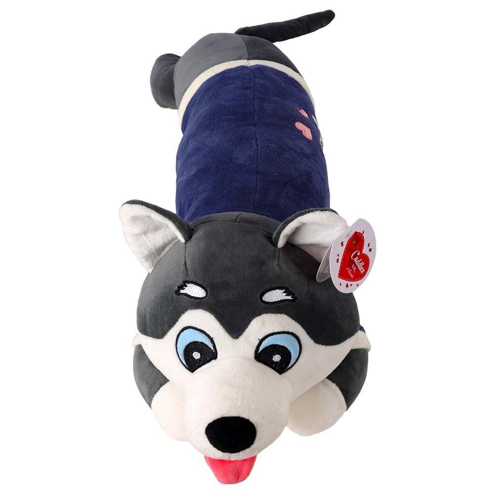 Cuddles Husky Plush Toy - 70 cm
