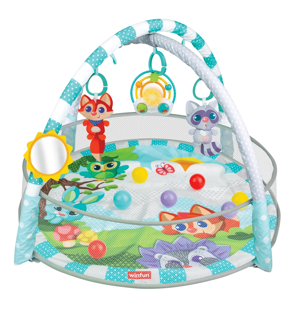 Magic Lights Musical Play Gym - Suitable for 0 month and above