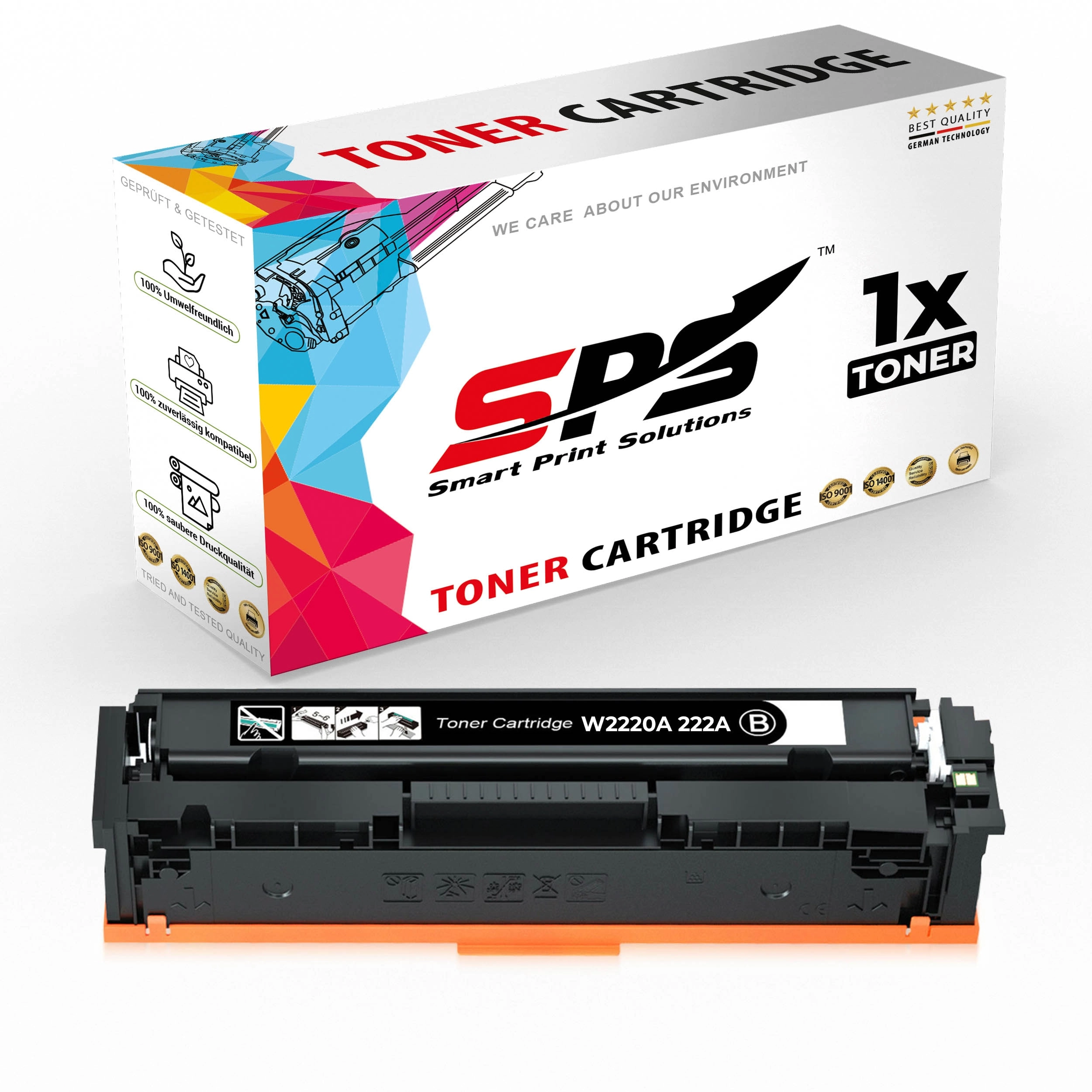 smart print solutions llc W2220A 222A - 1,200 Pages Black