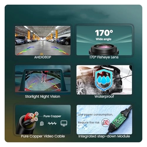 HD Reversing Camera - Night vision Wired 1280 x 720