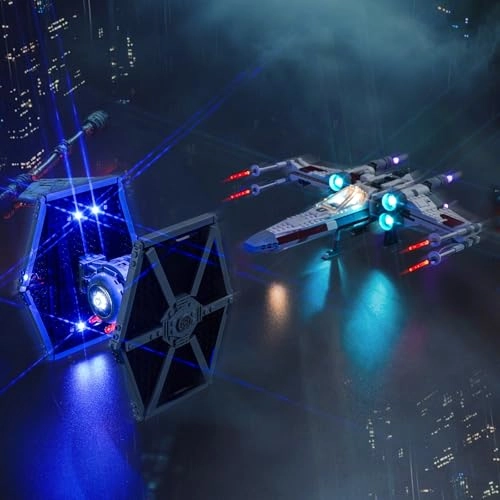 LED Light Set - Copper for LEGO TIE Fighter & X-Wing Mash-up 75393