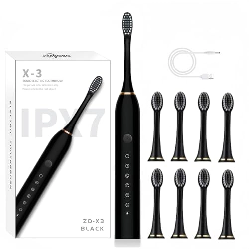 X-3 - 8 Brush Heads 6 Modes USB Rechargeable