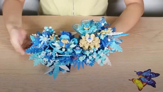 Flower Building Set - 917 pcs