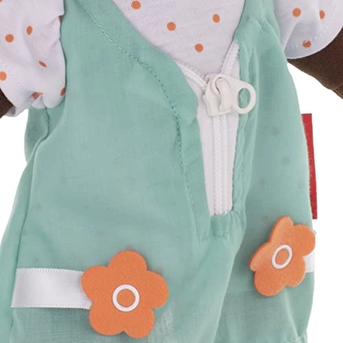 African Girl Diversity Fastening Doll - Washable 15.75 inches