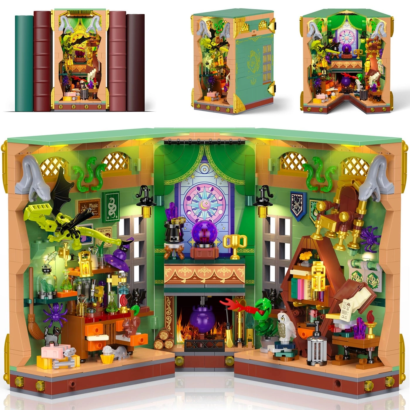 Magic Potion Book Nook - 1033pcs