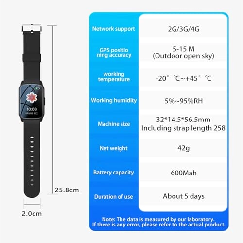 Fall Detection Watch for Elderly ABS+PC