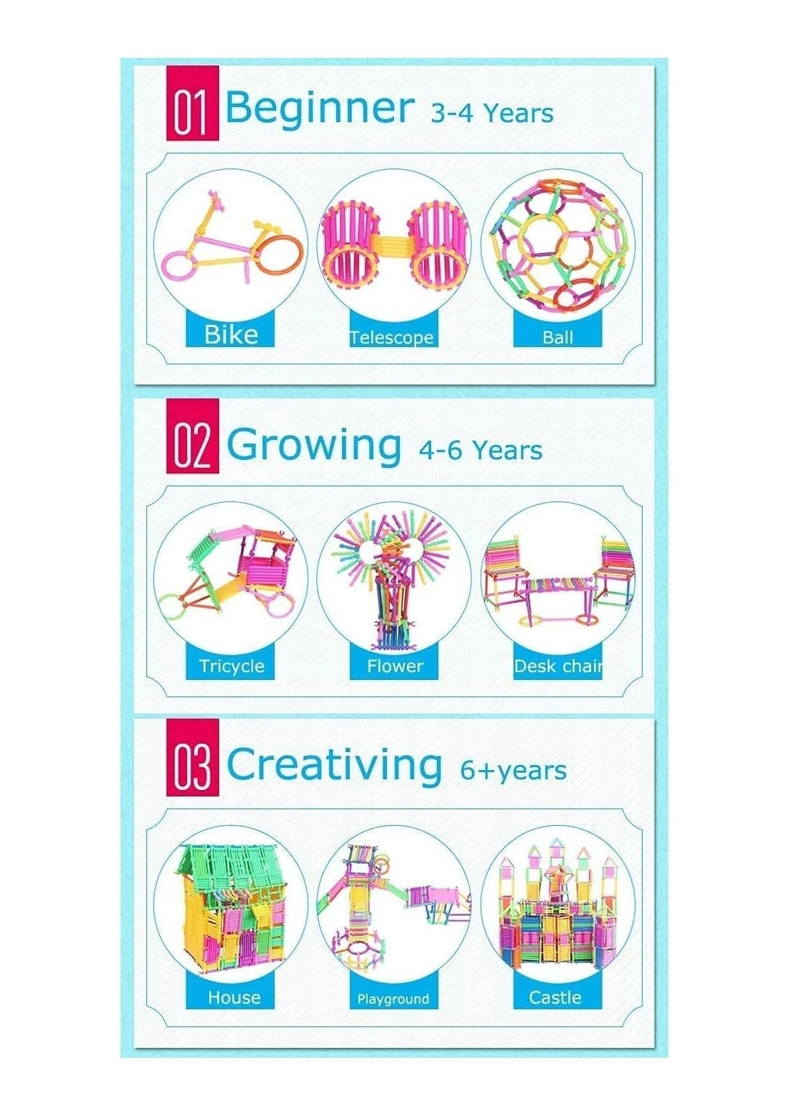 Building Blocks - 500 pcs