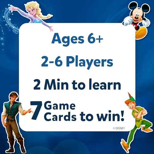Guess in 10 Disney - Card Game