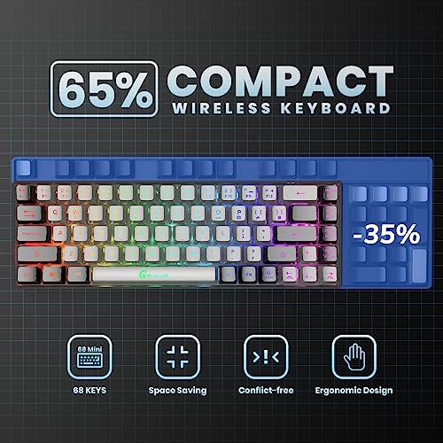 Wireless Gaming Keyboard-KB - 2.4G Wireless