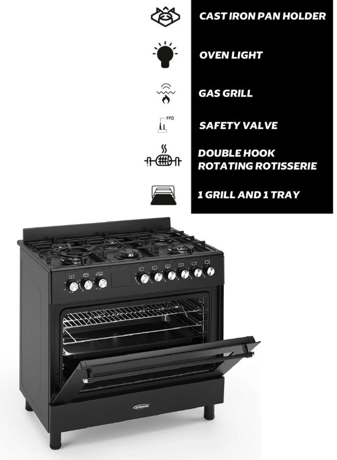 GG9S60GF-CSDBL GAS Cooker