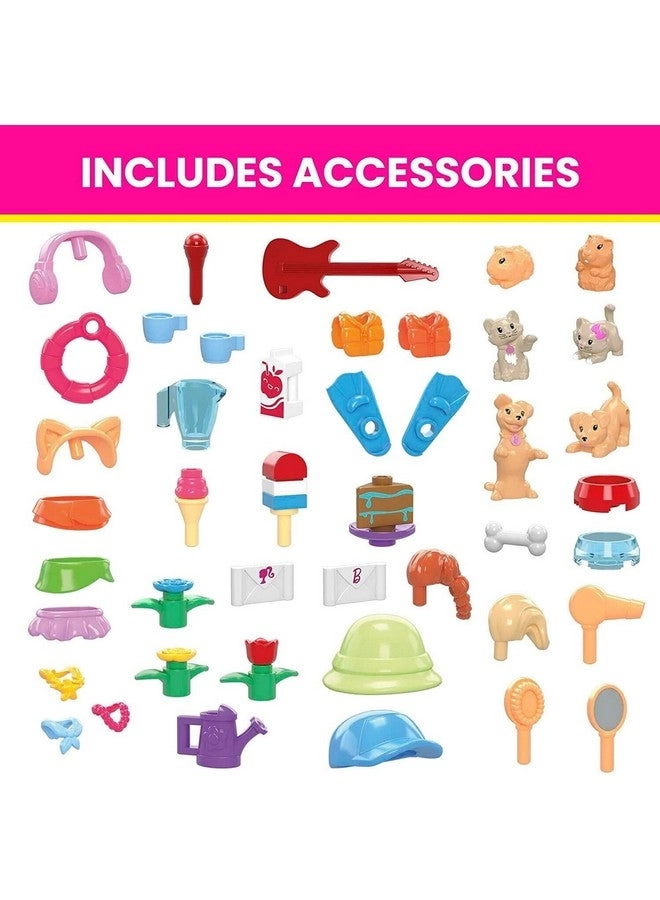 Barbie Color Reveal DreamHouse - 5 Micro-Dolls 6 Pets 30+ Surprises