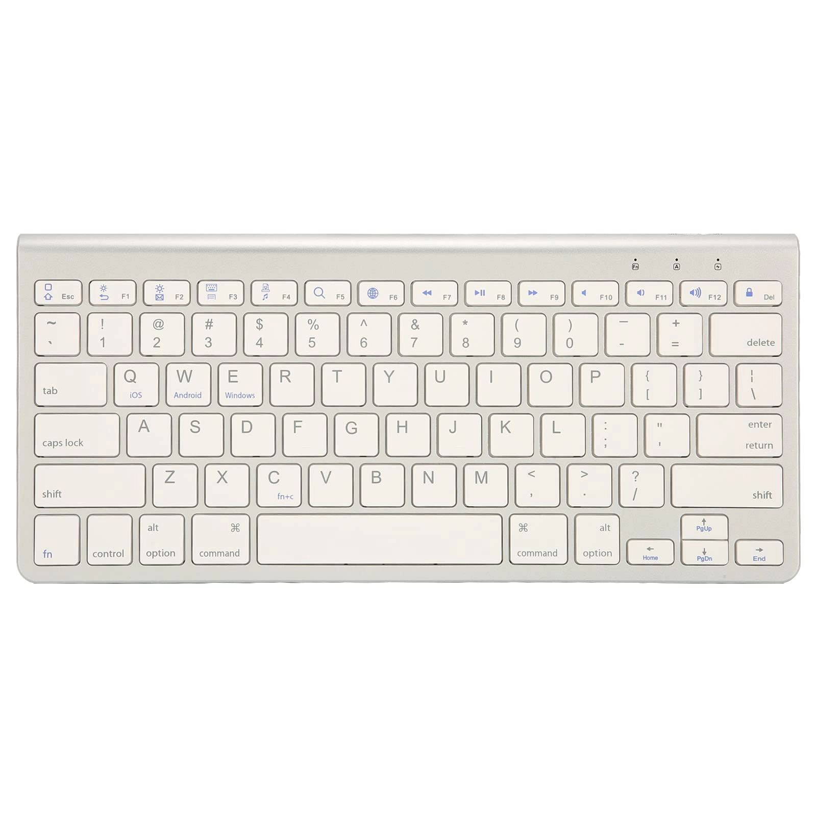 GQCQGS Universal Ultra Slim Telescopic Holder 78 Keys Keyboard - Wireless