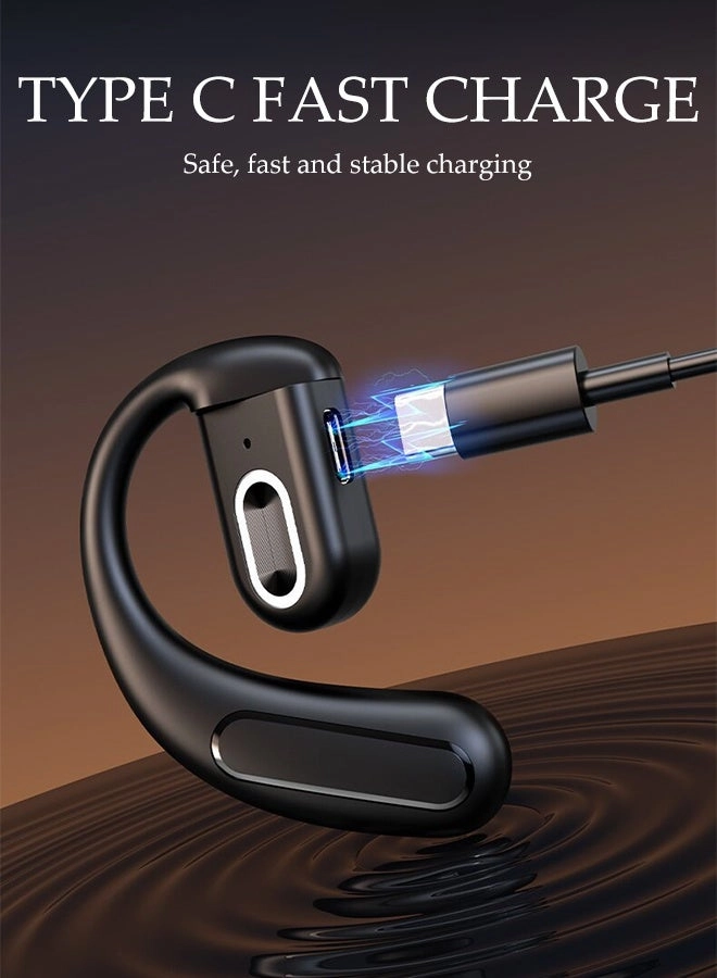 AI Real-time Translation Earphones - Single-ear Wireless Bluetooth Hanging
