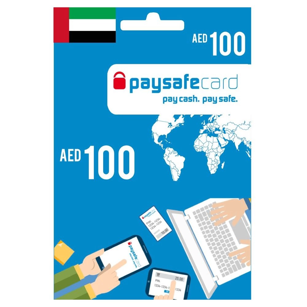 PAYSAFE Prepaid Credit Card - AED 100