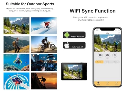 4K Action Camera - 4K 30FPS