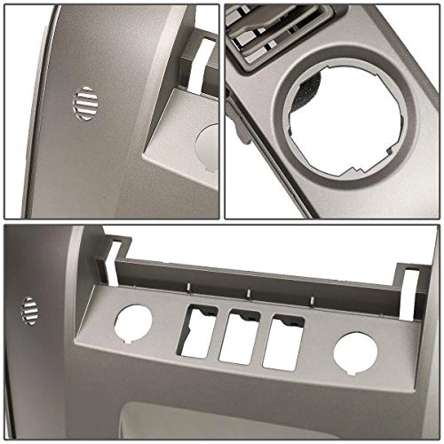 Center Dash Audio AC Instrument Panel Bezel Cover Lid - Nissan Titan SE Armada SE 0406 0506