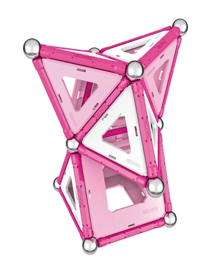 Magnetic Building Set - Pink