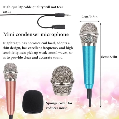 Mini Microphone Karaoke 3.5mm-Mini-Jack Microphone