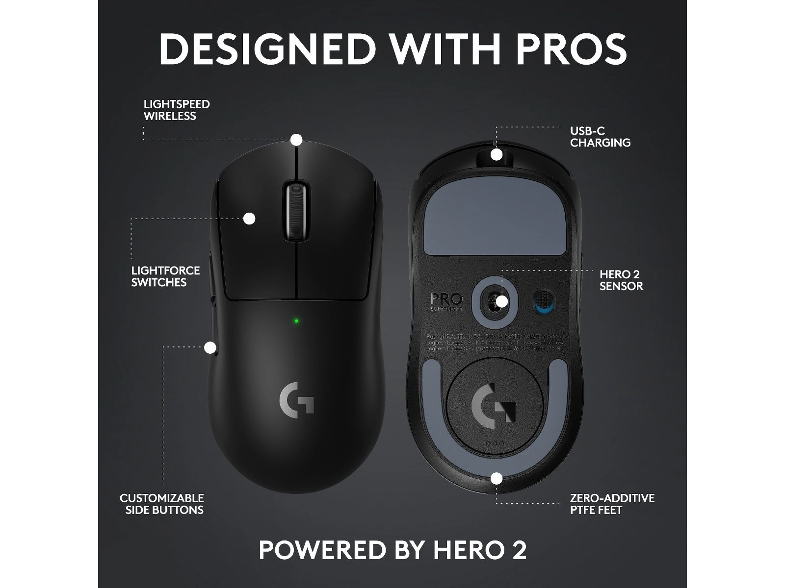 PRO X SUPERLIGHT 2 Gaming Mouse - Wireless