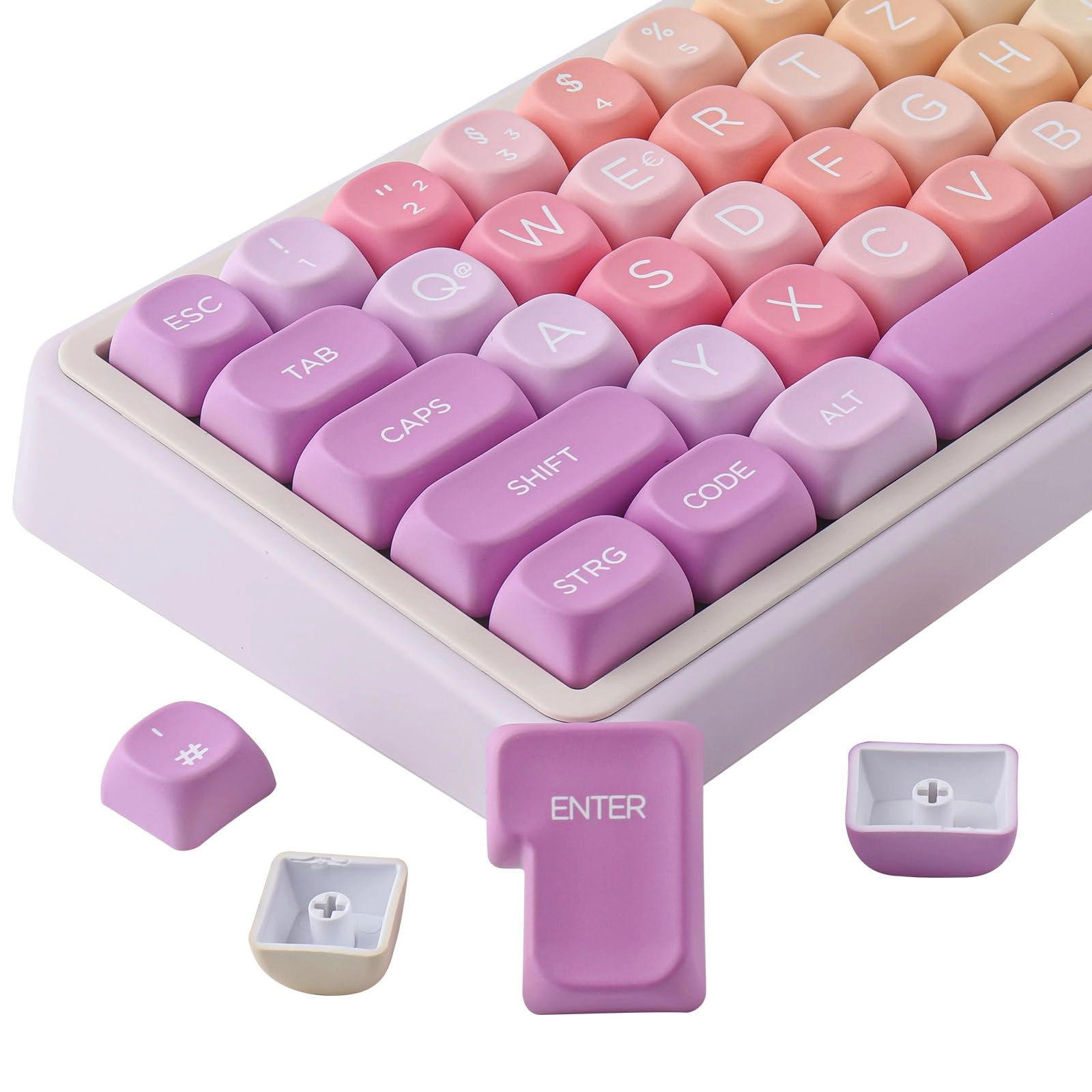 Sunzit MOA Keycaps - German Layout