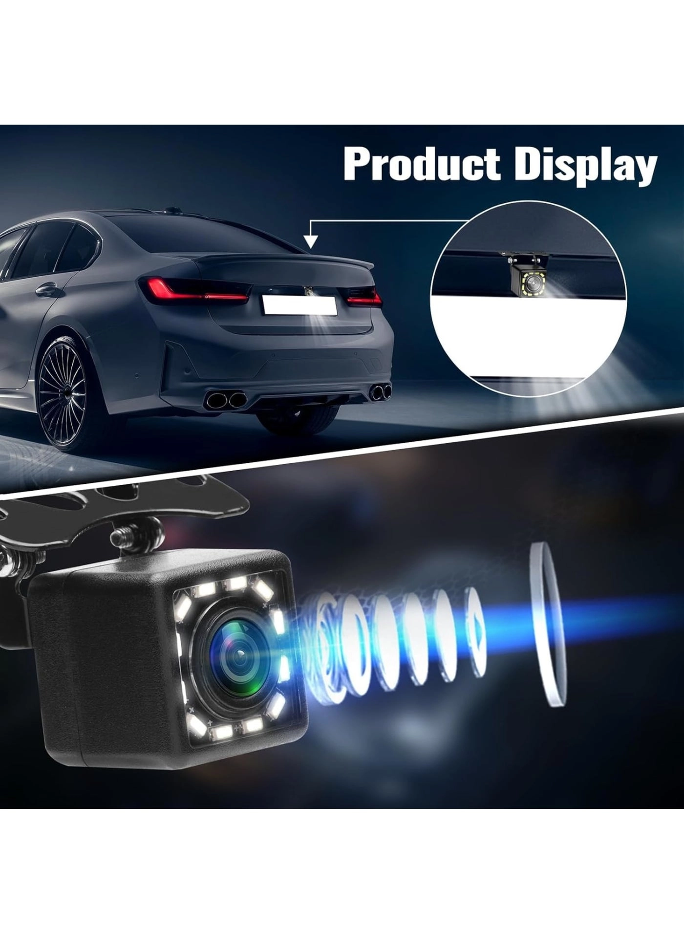 HD Backup Camera - Night vision 480P