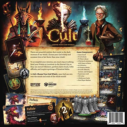 Cult: Choose Your God Wisely - Card Game