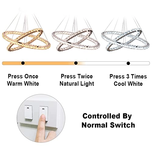 LED Chandelier - Warm White/Cool White/Neutral Non-dimmalbe