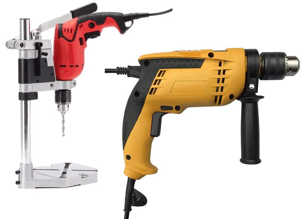 Impact Drill Machine - 650WATT 13MM 400 mm Drill Stand