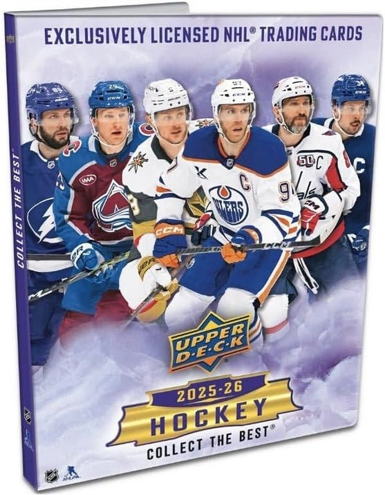 Upper Deck Binder + Series 1 Pack - 12pcs + Sophomore Sensations + Poster