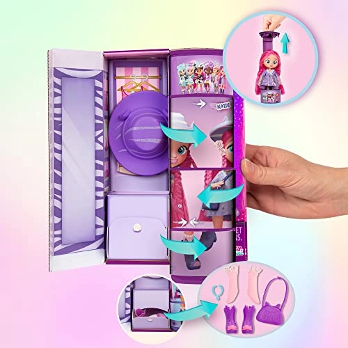 Katie Fashion Doll - 9+ Surprises 7.8 Inch Ages 4+