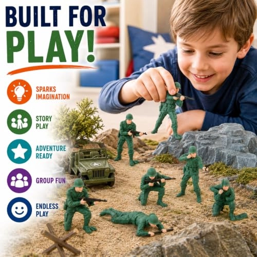 Toobs - Army Men (S678604) 6 pcs