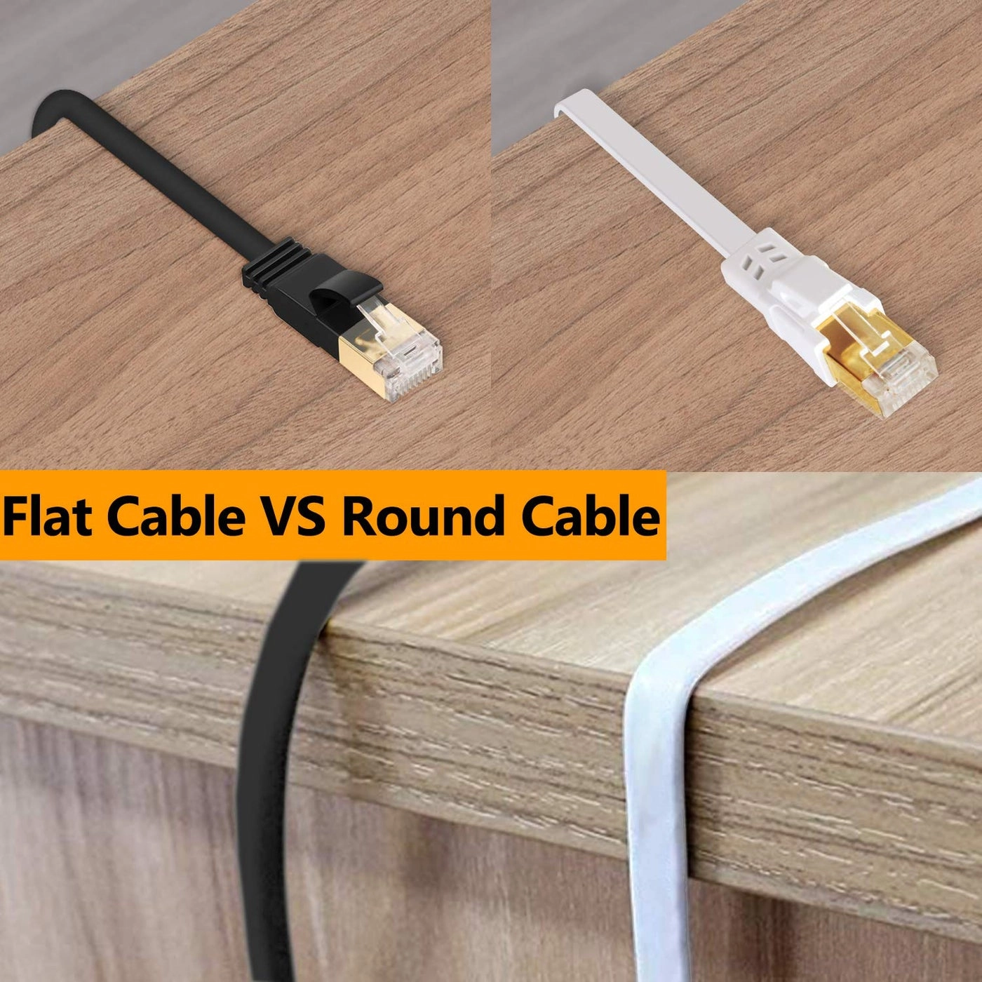 Cat 8 Ethernet Cable - 6 ft