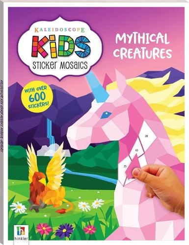 Hinkler Pty Ltd Mythical Creatures Activity Sticker Book