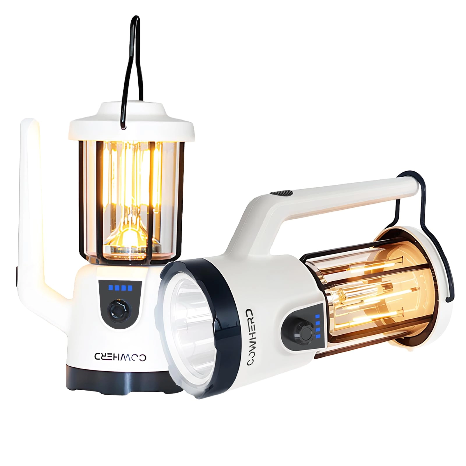 cowherd Rechargeable LED Flashlight - 1200lm 8-Hour Runtime Pack